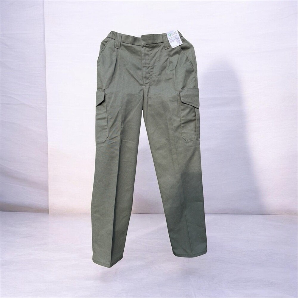Horace Small Tactical Cargo Pants Men's Olive Green Straight Leg Ripstop - Picture 7 of 9